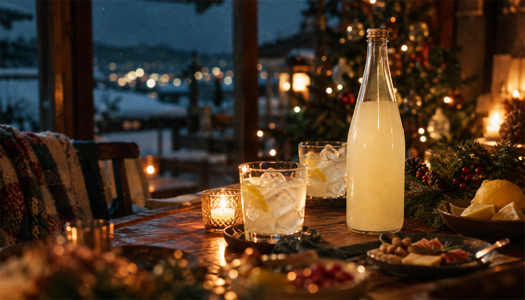 クリスマスのお酒にレモンサワーの素を — 開けた日に飲み切らなくていい一本