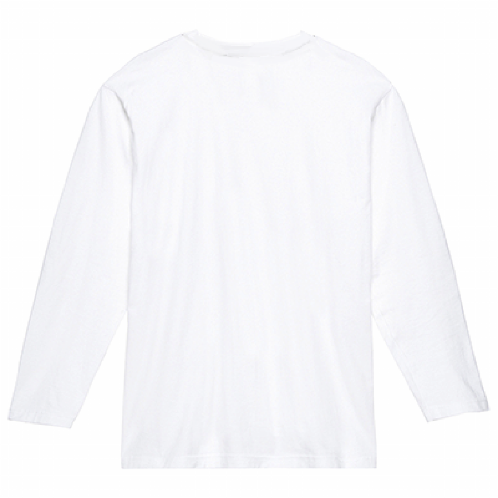 white 長袖Tシャツ