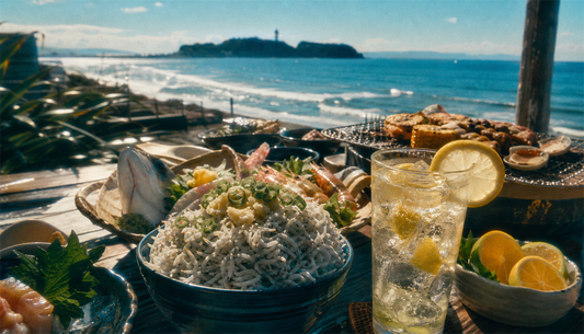 湘南の海ごはんに合わせるレモンサワー — しらす丼・海鮮・BBQと、果汁40%の一杯