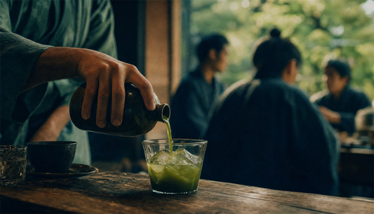 クラッチャ 足柄茶 — 神奈川の地場茶で造る、水で割るだけの本格お茶割り