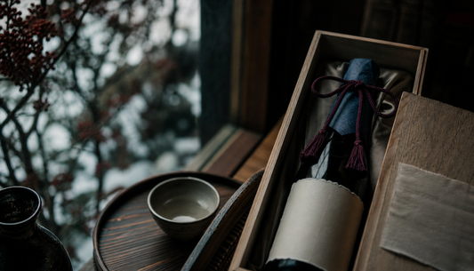 お歳暮に日本酒を贈る — 時期・のし・喪中の作法と、一年の感謝に釣り合う木箱入りの一本