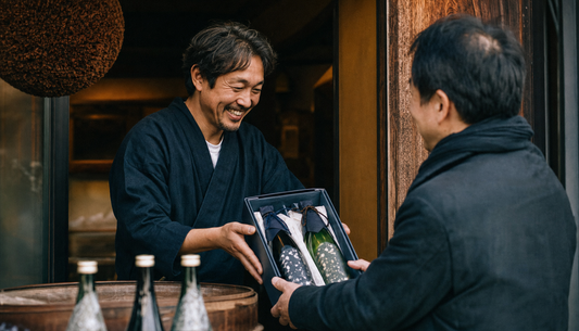 内祝いに日本酒を贈る — 消えものだから気が利く、蔵元直送のお返しギフト