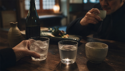 日本酒をロック・水割り・お湯割りで飲む — ソーダ割り以外の「割る」楽しみ方