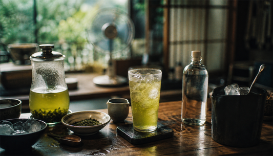 夏の冷茶ハイ・水出し茶のお酒 — 暑い日にすっきり飲むお茶割りのつくり方