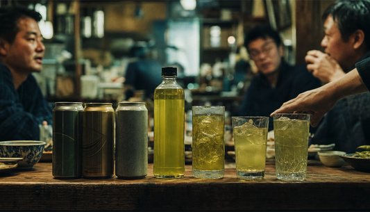 緑茶ハイの市販おすすめ — 缶チューハイと「素」の比較で選び方を考える